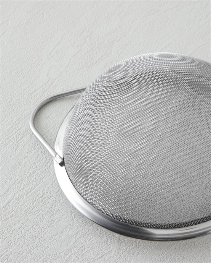 Steel Force Paslanmaz Çelik Süzgeç 36x16 cm Siyah - Gri