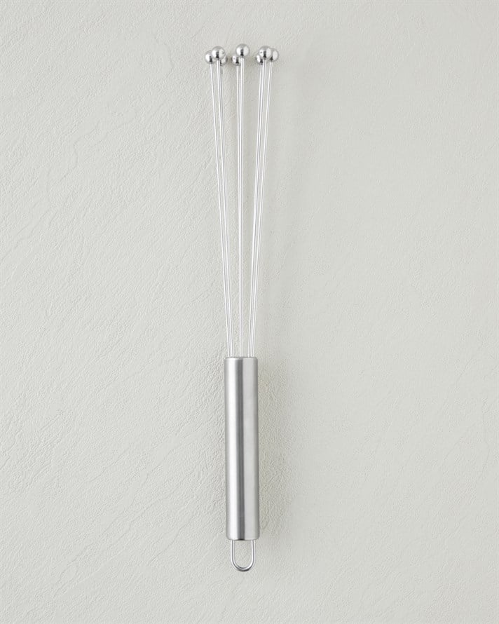 Steel Master Paslanmaz Çelik Çırpıcı 25 cm Gri