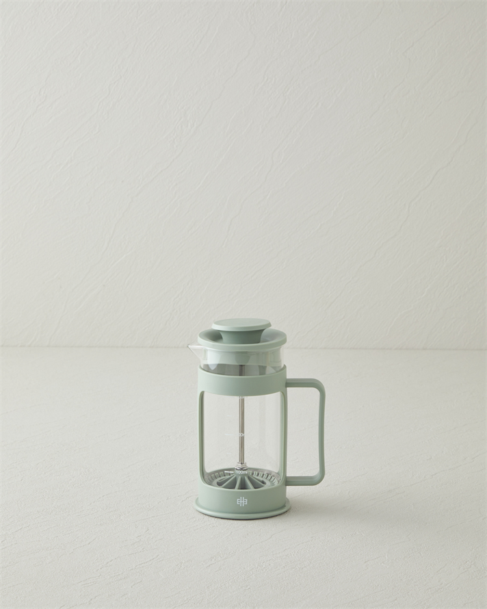 Stella Borosilikat French Press 360 ml Yeşil