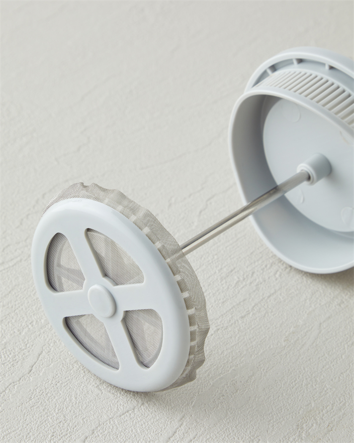 Stella Borosilikat French Press 600 ml Gri