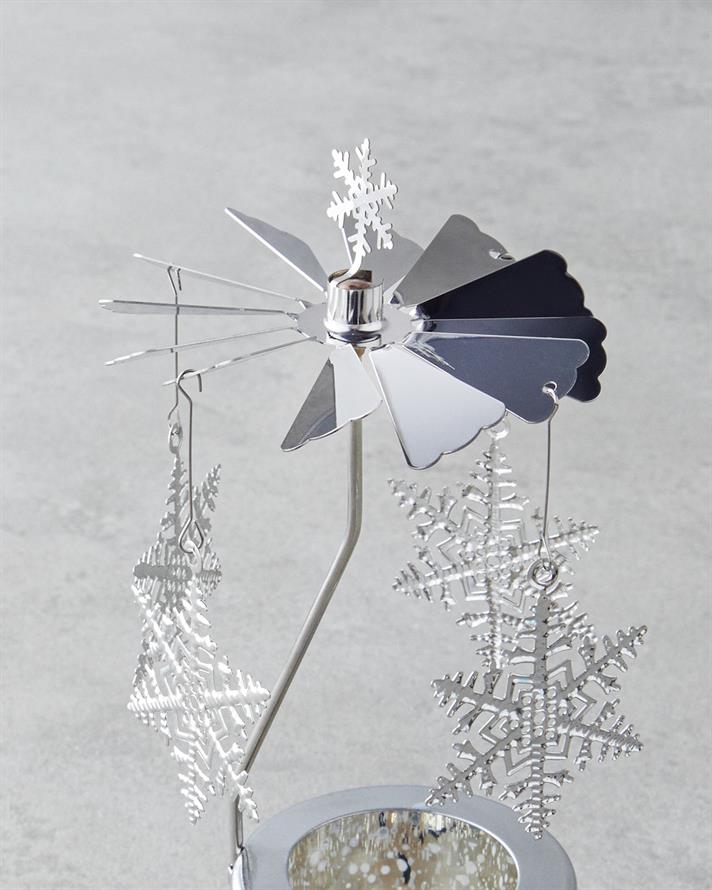 Stena Mumluk 6,5x6,5x15 cm Silver