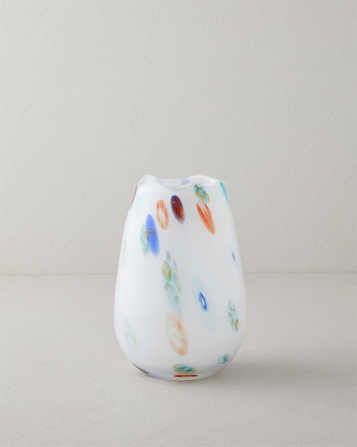 Stery Vazo 23 cm Beyaz