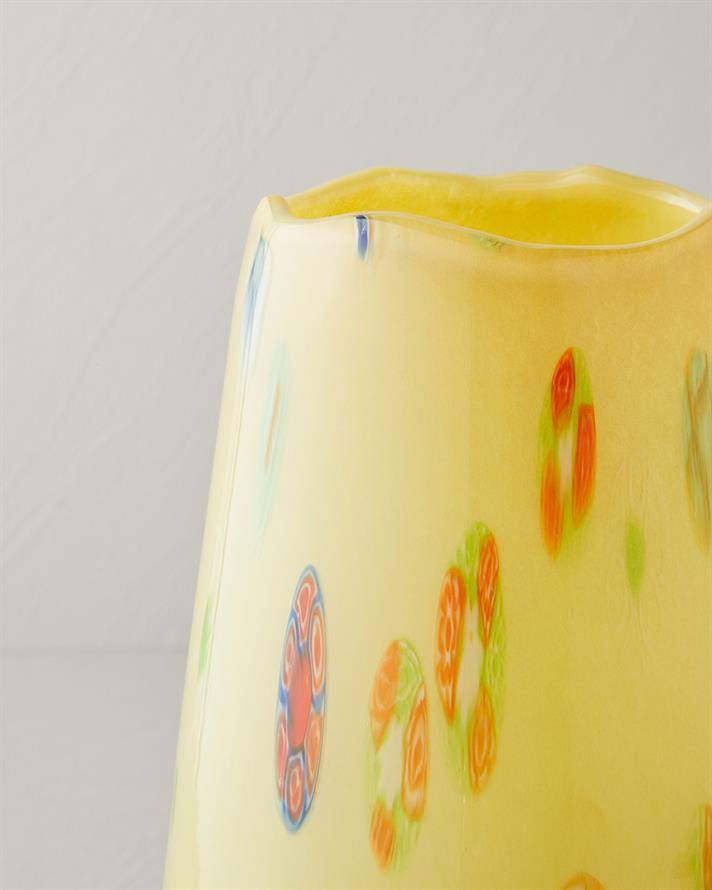 Stery Vazo 30 cm Sarı