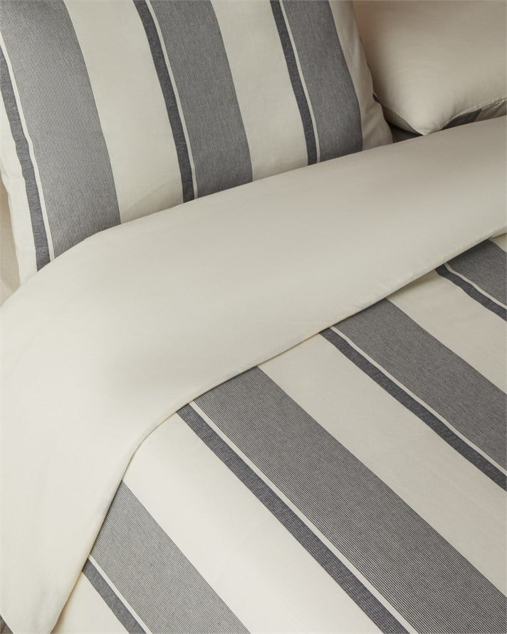 Still Weave Pamuk İpliği Boyalı Çift Kişilik Çarşaflı Nevresim Takımı 200x220 cm Antrasit