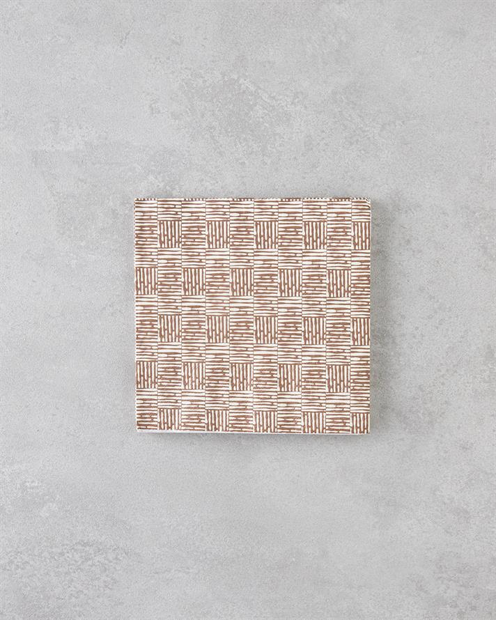Straw Line Kağıt 20li Kağıt Peçete 33x33 cm Kahverengi