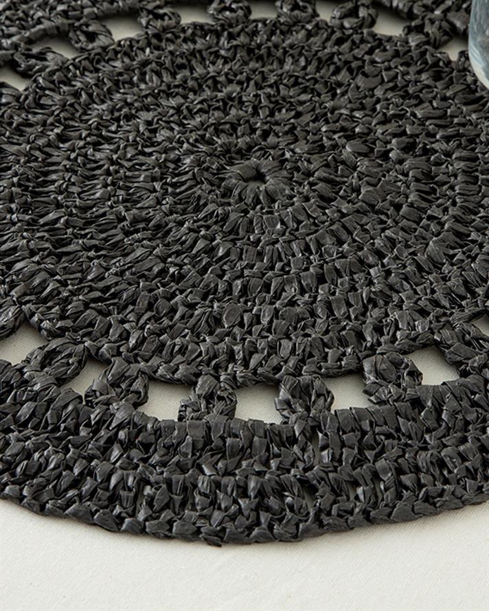 Straw Rope Hasır Amerikan Servis Antrasit