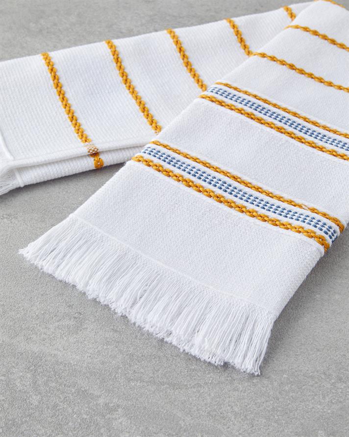 Stria Pamuk Polyester Kurulama Bezi 30x50 cm Mavi