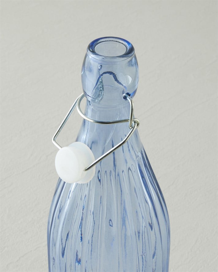 Striatus Cam Şişe 1000 ml Mavi