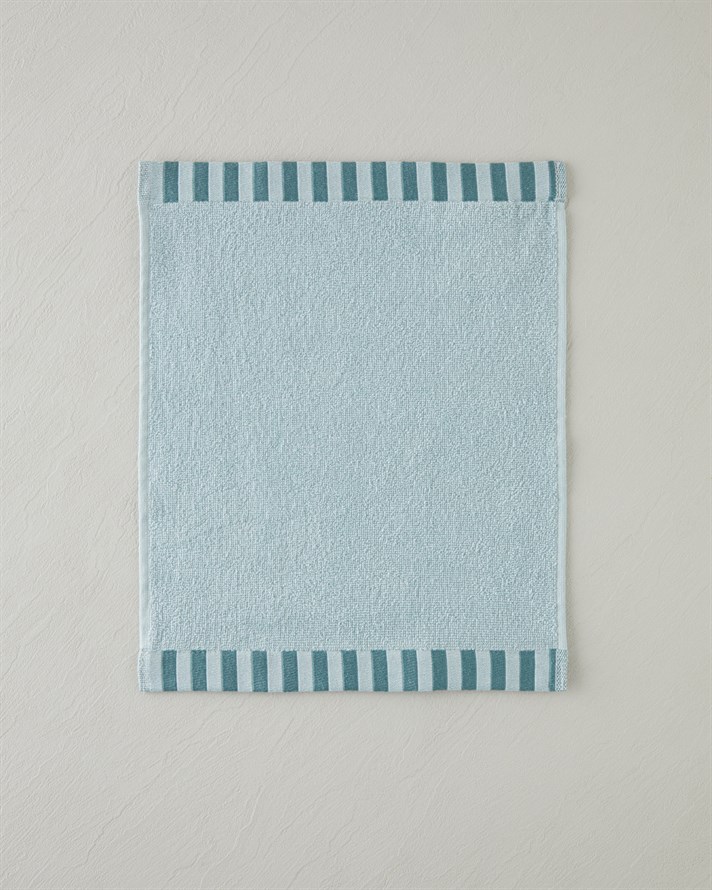 Stripe Edge Pamuk El Havlusu 30x40 cm Mint