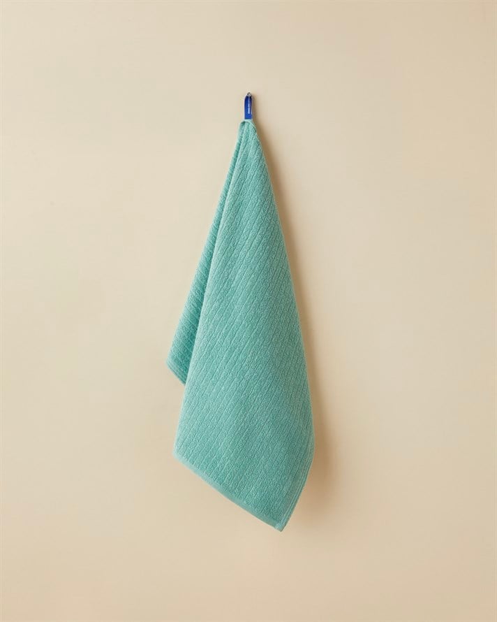 Stripe Pamuk Yüz Havlusu 50x70 cm Mint