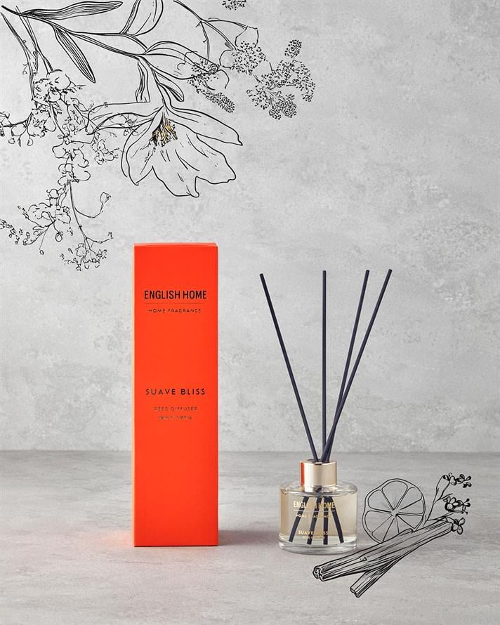 Suave Bliss Çubuklu Oda Kokusu 100 ml Şeffaf