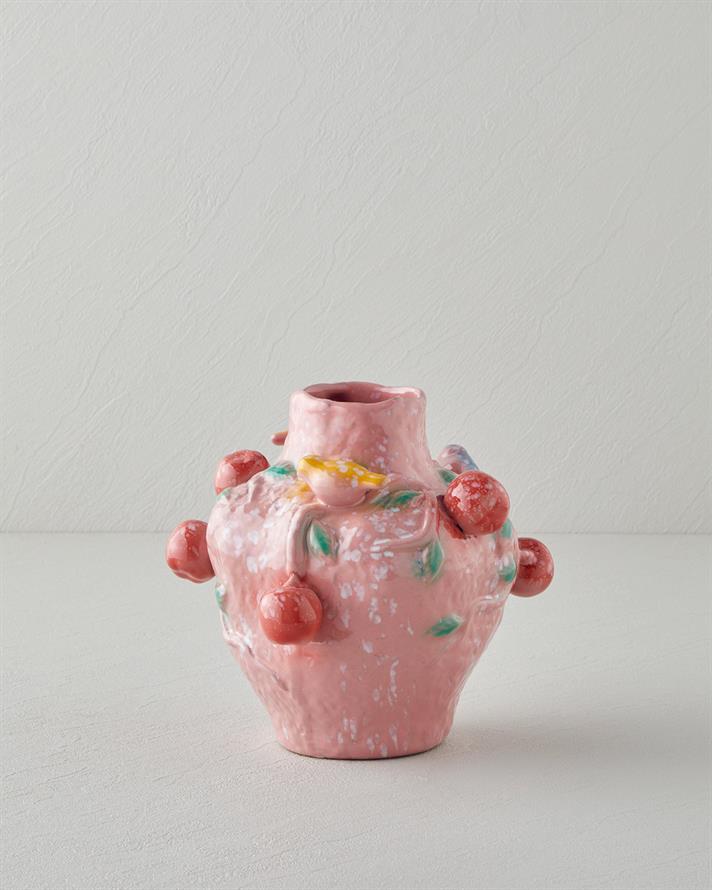 Summer Fruit Vazo Pembe