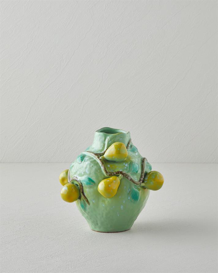 Summer Fruit Vazo Yeşil