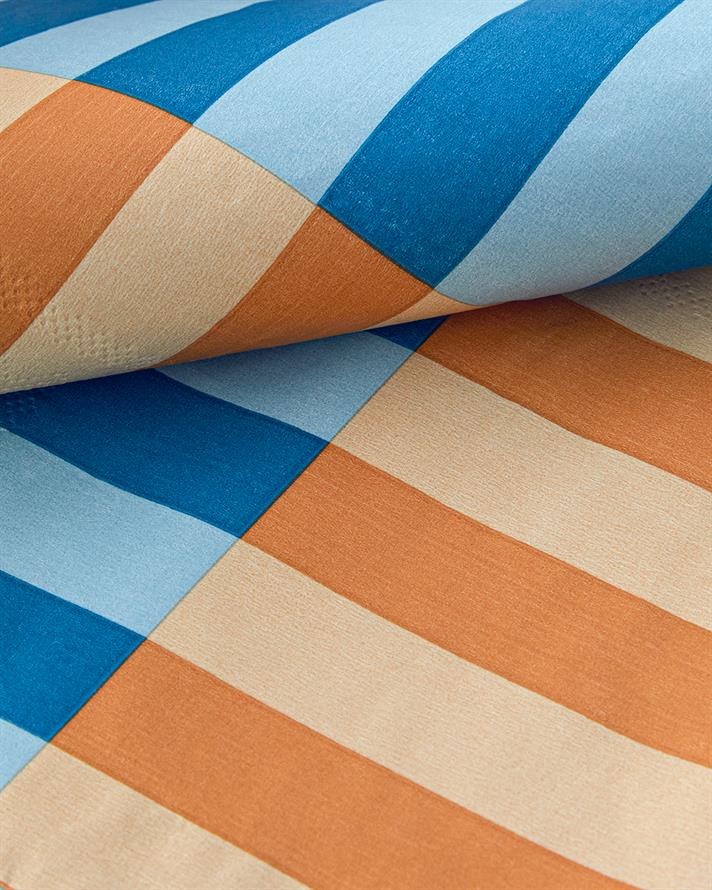 Summer Line 20li Kağıt Peçete 33x33 cm Turuncu-Mavi