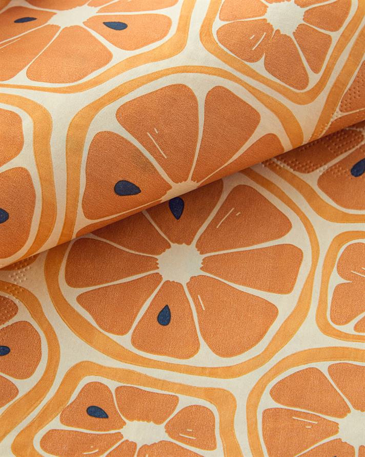 Summer Orange 20li Kağıt Peçete 33x33 cm Turuncu