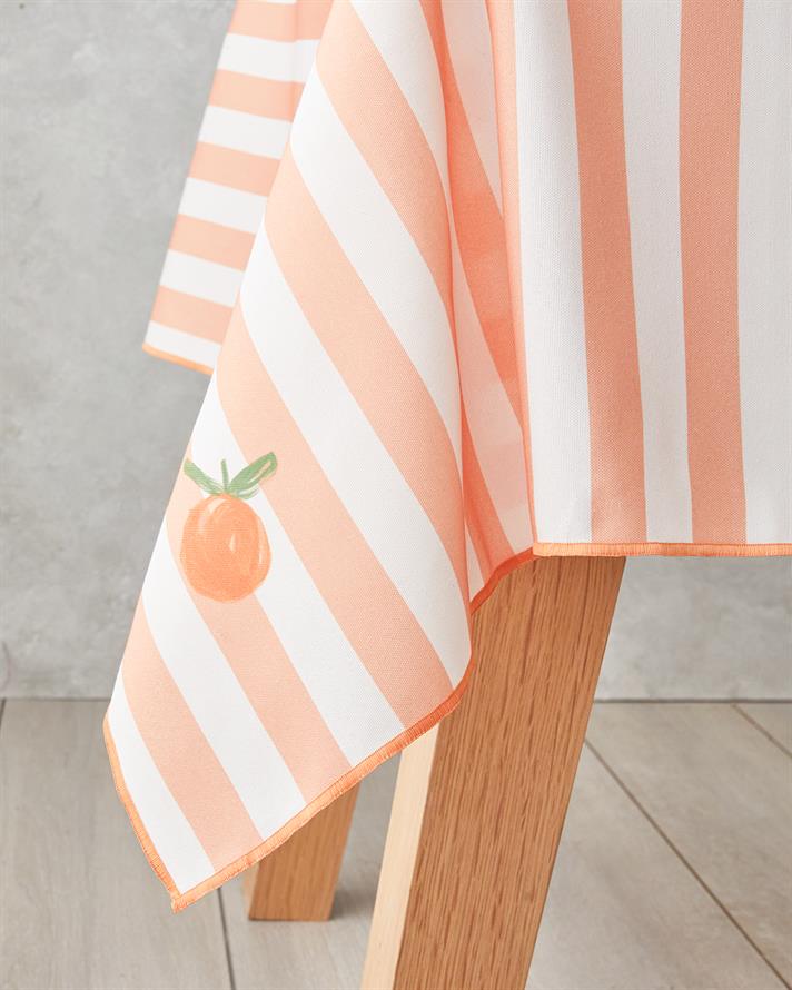 Summer Orange Polyester Masa Örtüsü 150x200 cm Turuncu