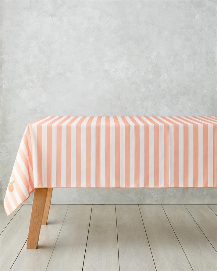 Summer Orange Polyester Masa Örtüsü 150x200 cm Turuncu