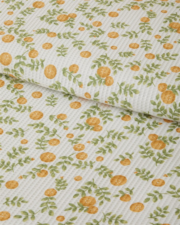 Sunleaf Çift Kişilik Pike 200x220 cm Sarı