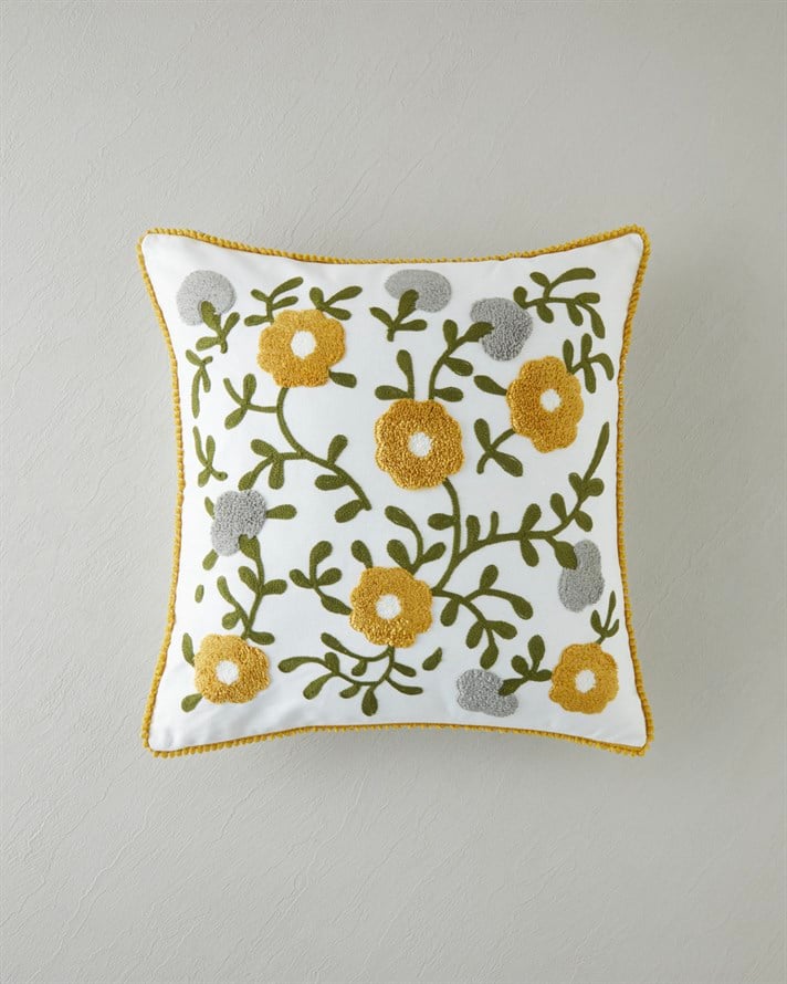 Sunny Bloom Kırlent Kılıfı 45x45 cm Multicolor
