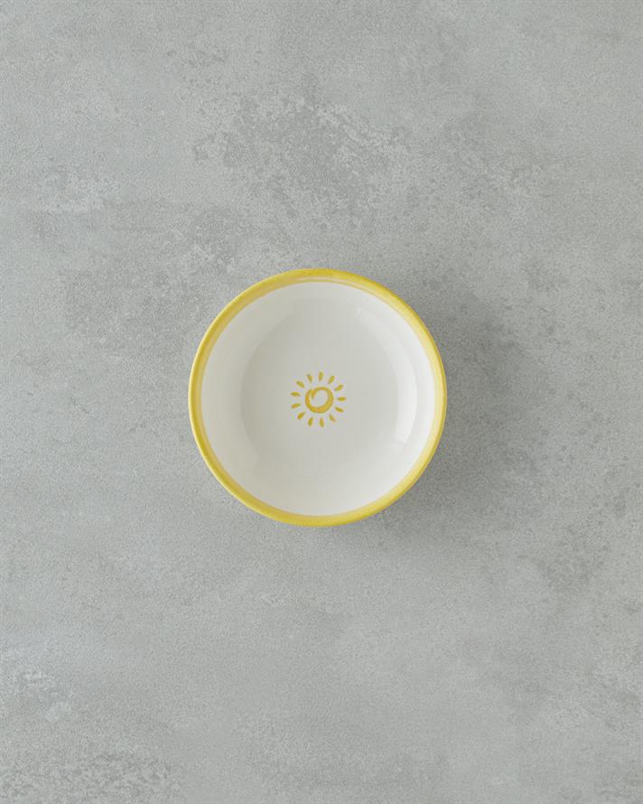 Sunny Seramik Kahvaltı Takımı 26 Parça 6 Kişilik Sarı