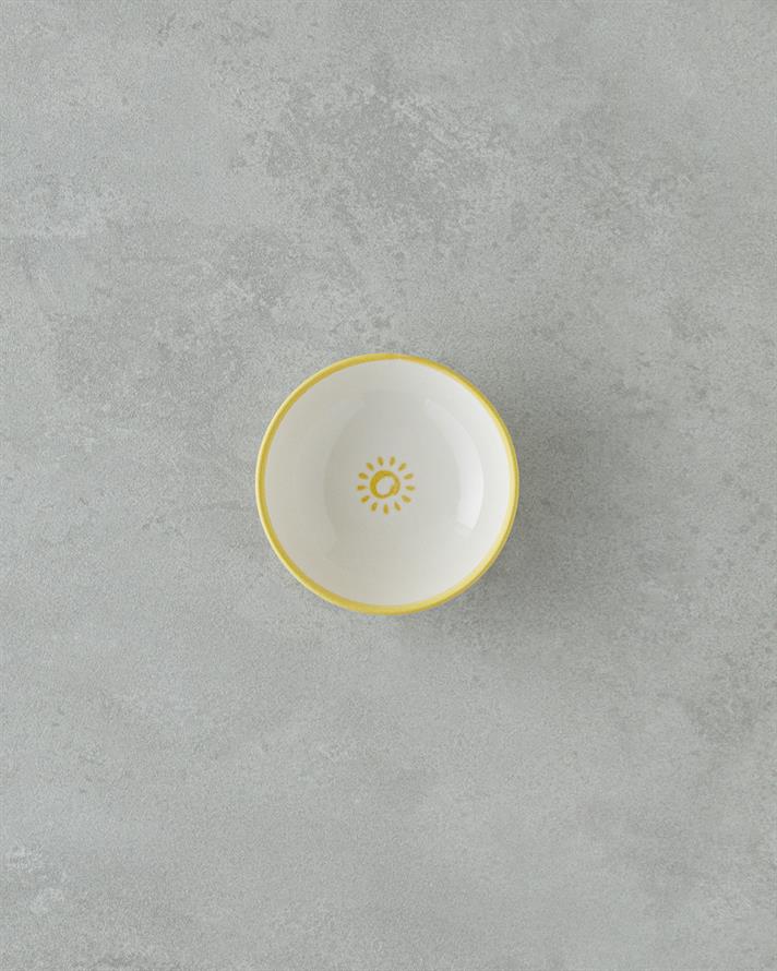 Sunny Seramik Kahvaltı Takımı 26 Parça 6 Kişilik Sarı