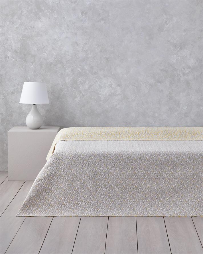 Sunshine Bliss Tek Kişilik Çok Amaçlı Örtü 160x220 cm Sarı