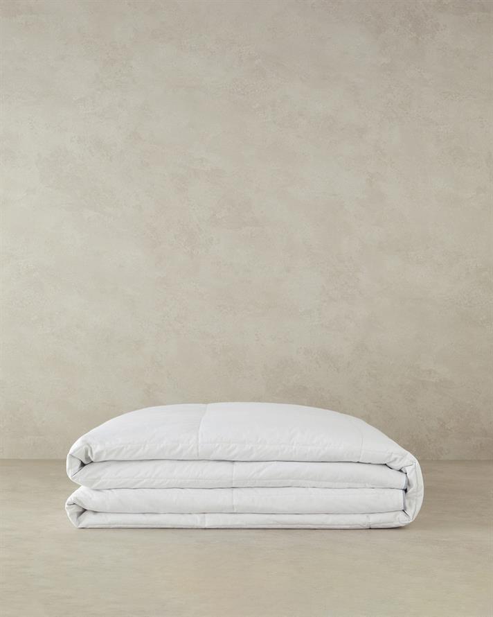 Super Soft Kaz Tüyü Çift Kişilik Yorgan 195x215 cm Beyaz