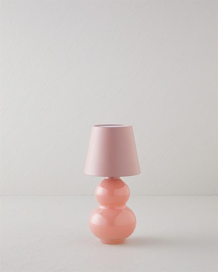 Sweet Abajur 23 cm Pembe