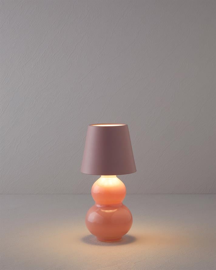 Sweet Abajur 23 cm Pembe