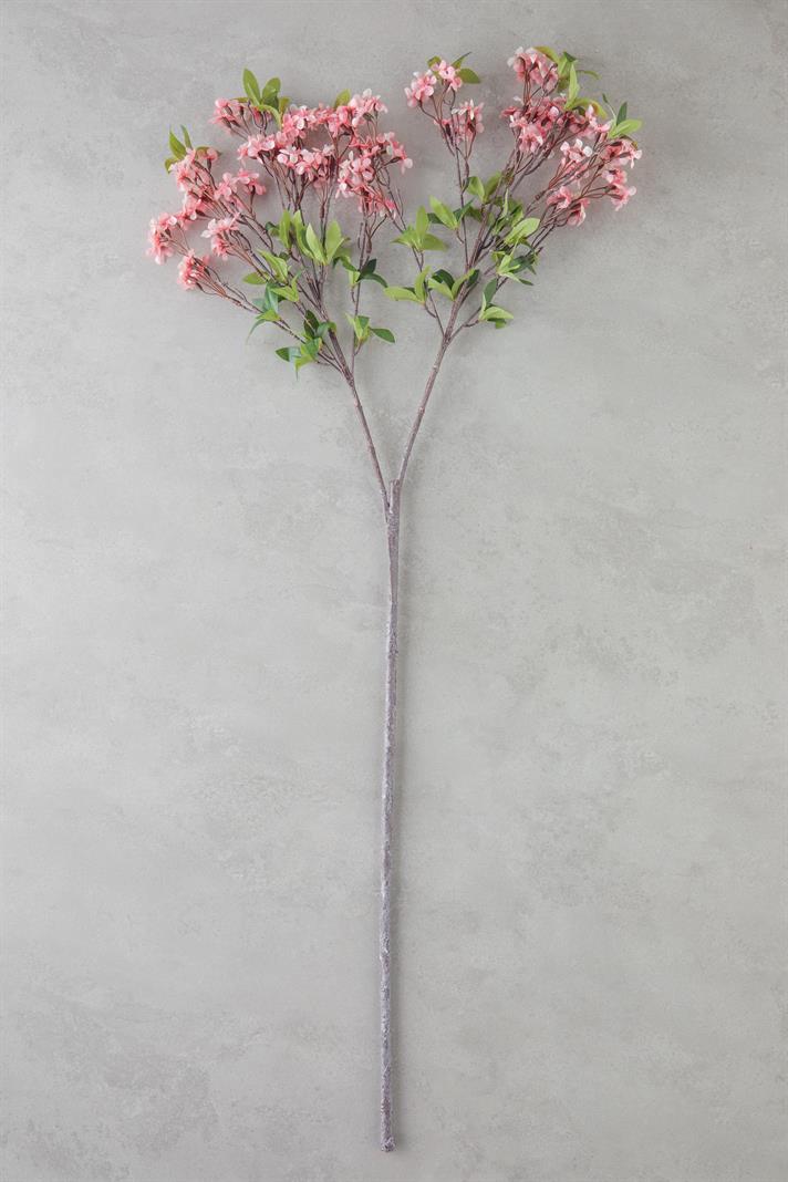 Sylvie Tek Dal Yapay Çiçek 90 cm Pembe