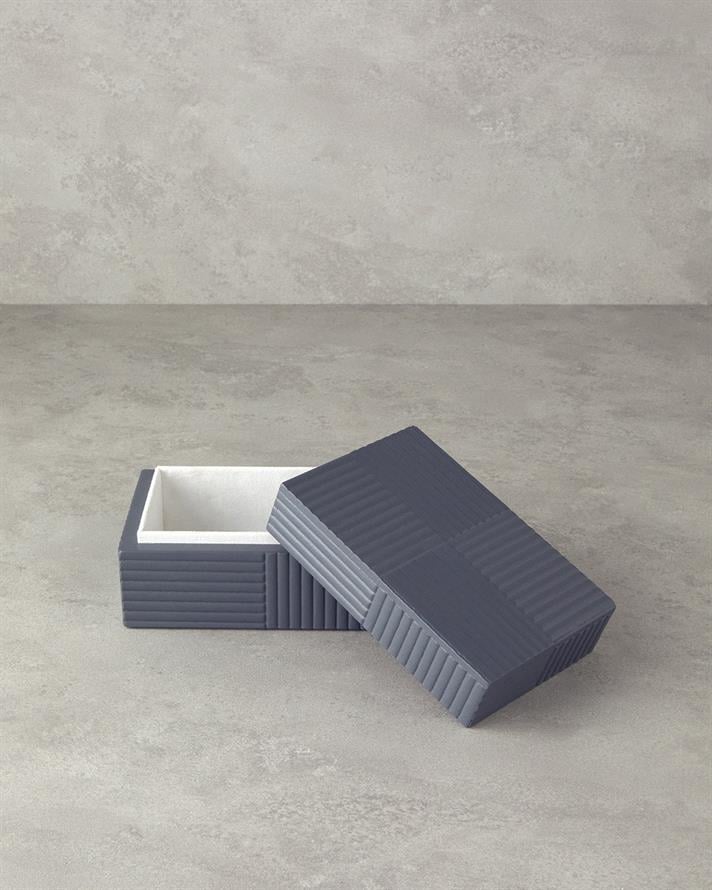 Talia Mdf Dekoratif Kutu 23x15x10 cm Antrasit