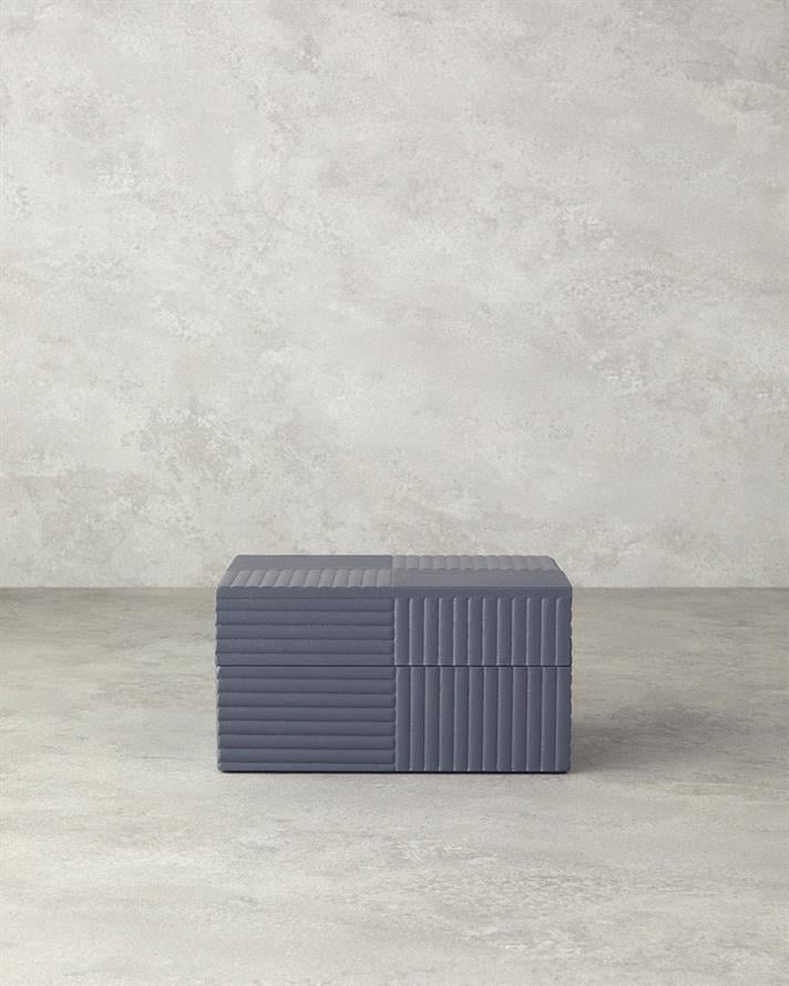 Talia Mdf Dekoratif Kutu Antrasit