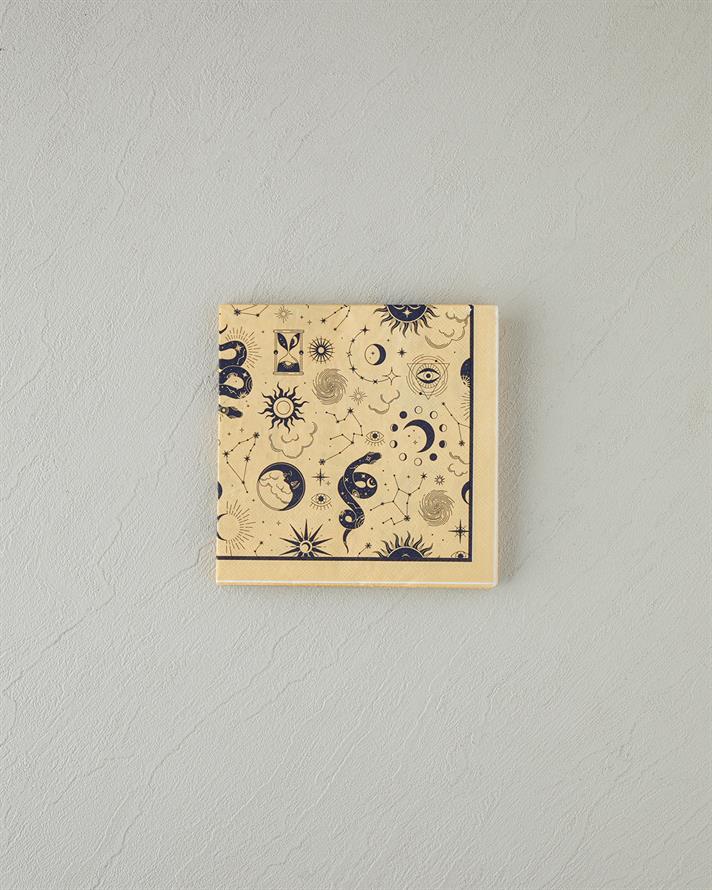 Talisman 20li Kağıt Peçete 33x33 cm Siyah