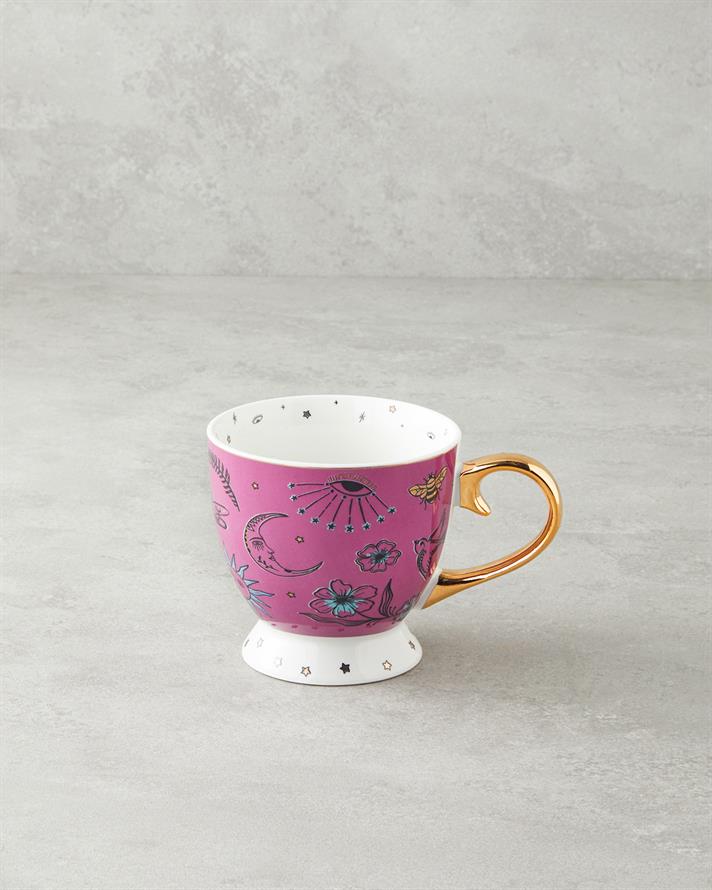 Talisman Magic New Bone China Kupa 460 ml Pembe