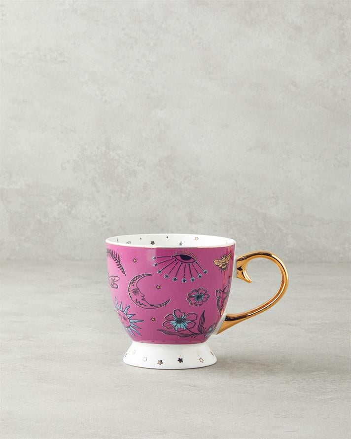 Talisman Magic New Bone China Kupa 460 ml Pembe