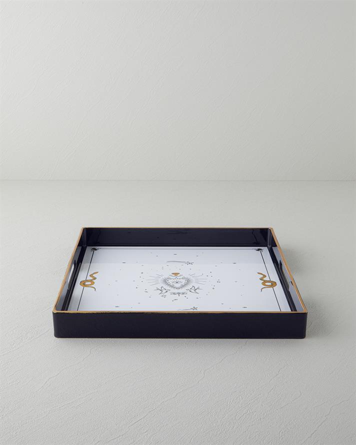 Talisman Magical PP Tepsi Siyah-Gold