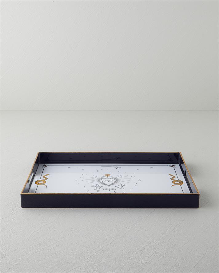 Talisman Magical PP Tepsi Siyah-Gold