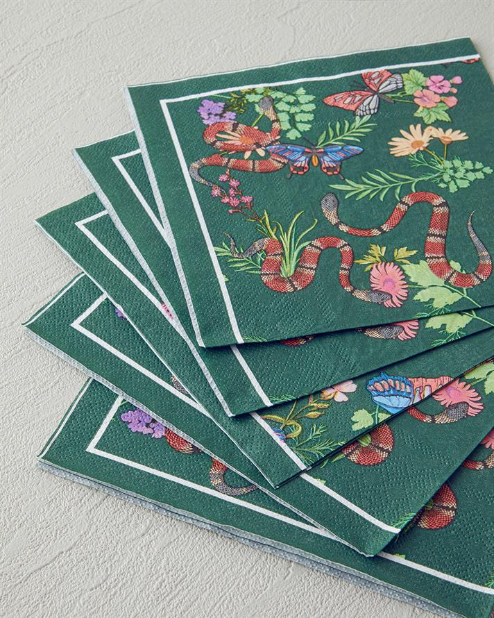 Talisman Nature 20li Kağıt Peçete 33x33 cm Yeşil