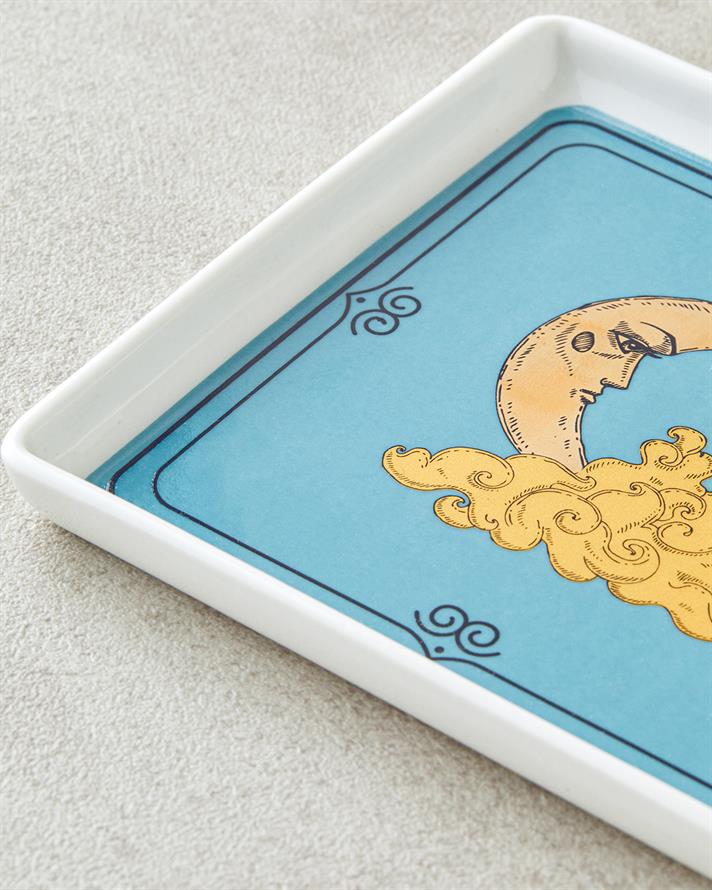 Talisman Sky New Bone China Çerezlik 11,5 cm Lacivert