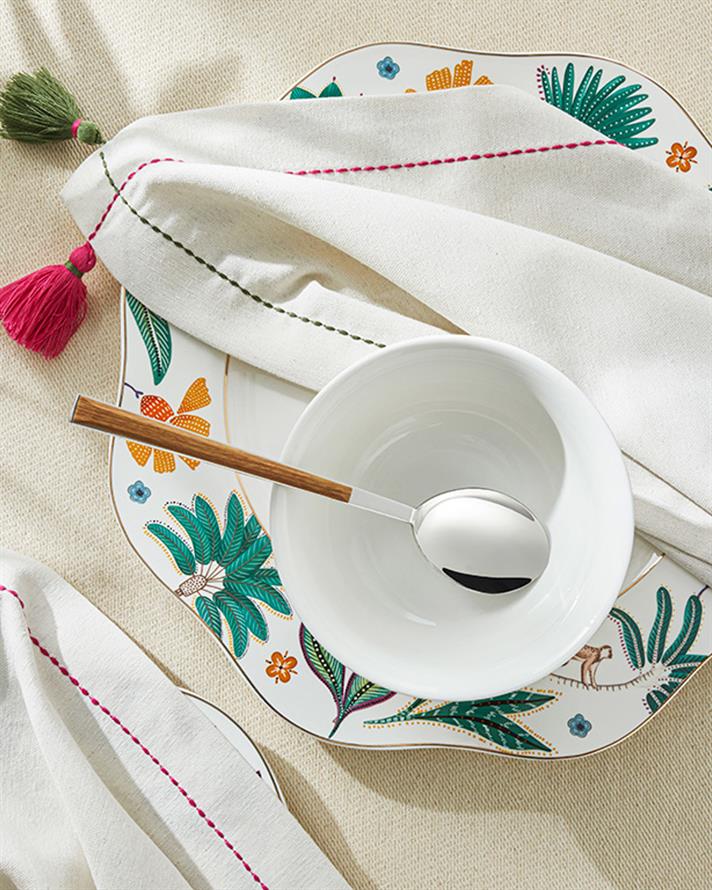 Tassel 2li Misafir Peçetesi Krem