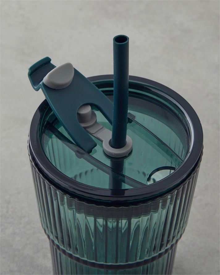 Tasty Cam Pipetli Bardak 380 ml Yeşil