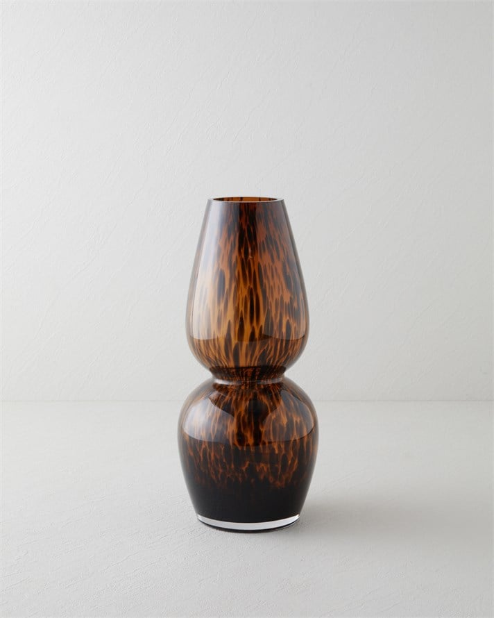 Terra Cam Vazo 34 cm Amber