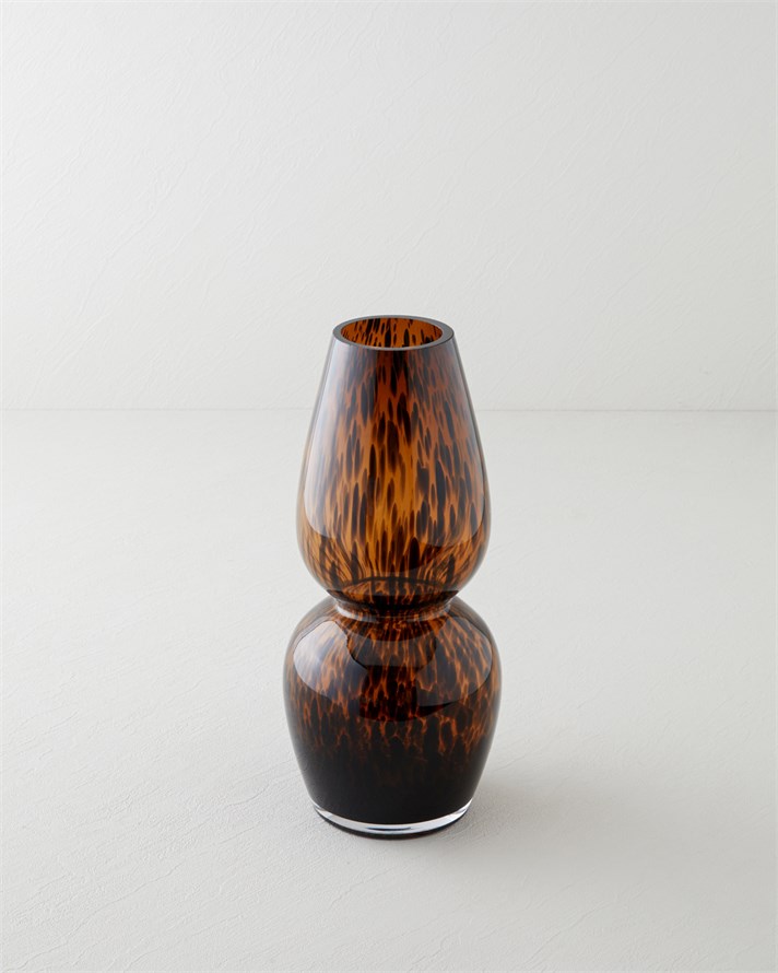 Terra Cam Vazo 34 cm Amber