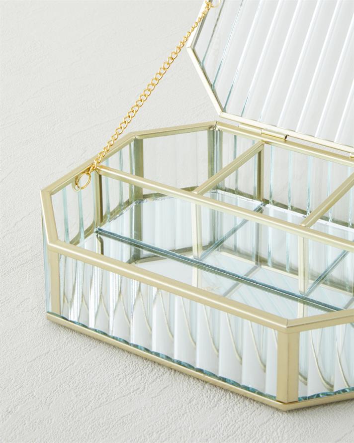 Terra Takı Kutusu 20x15x5 cm Gold