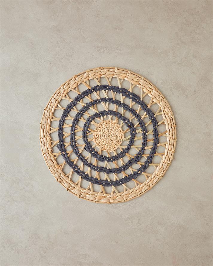 Tilda Hasır Amerikan Servis Siyah