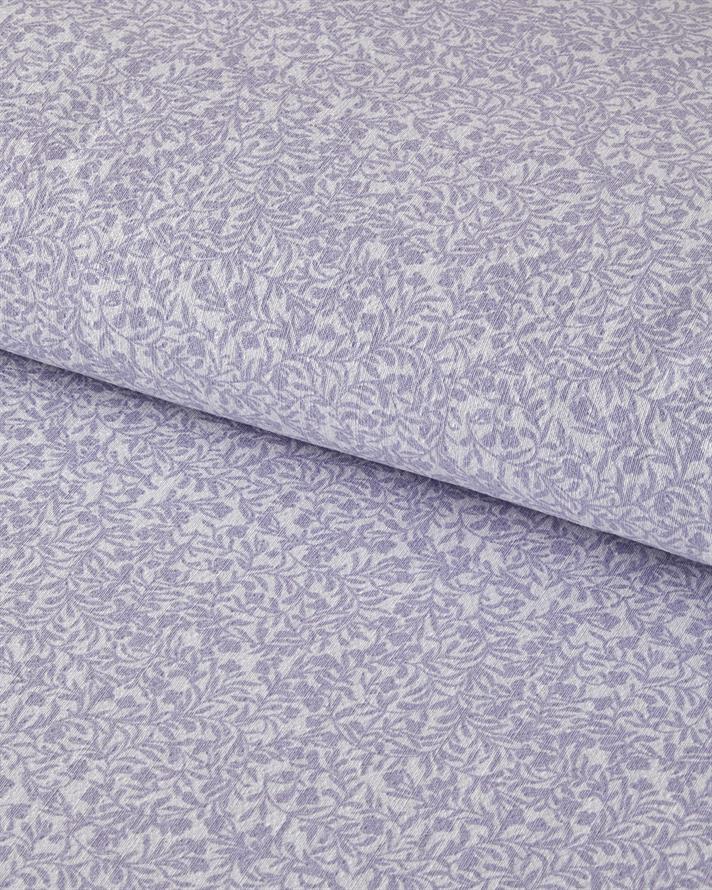 Timeless Garden Baskılı Tek Kişilik Pike 150x220 cm Lila