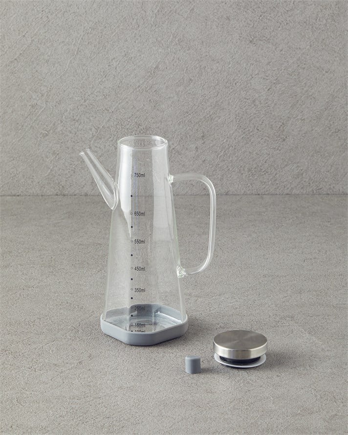 Tinna Borosilikat Yağdanlık 750 ml Şeffaf