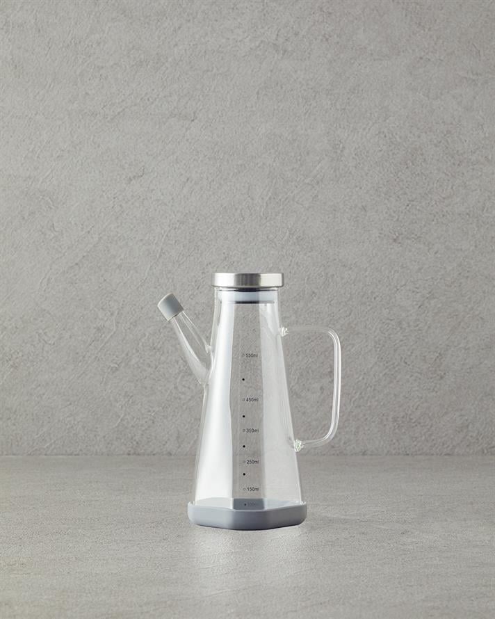 Tinna Borosilikat Yağdanlık Şeffaf