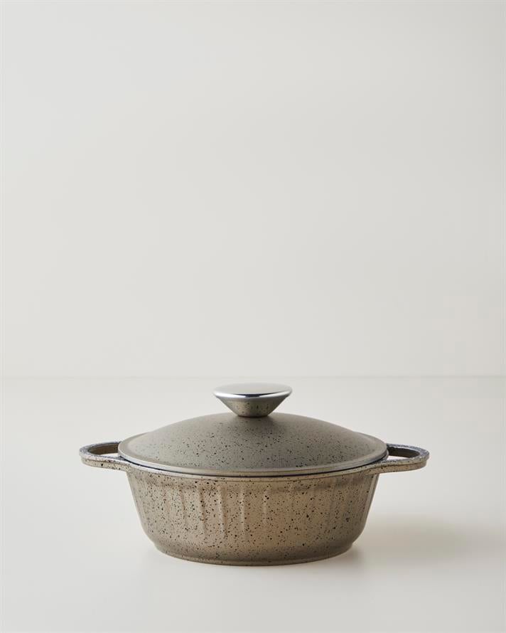 Tiny Cast Premium Döküm 5 Parça Mini Tencere Seti 16x16x16 cm Gold