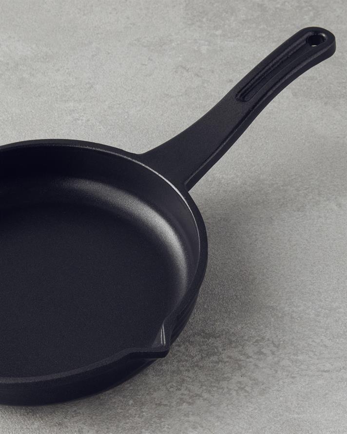 Tiny Taste Döküm Mini Tencere Seti 14x14x14 cm Siyah